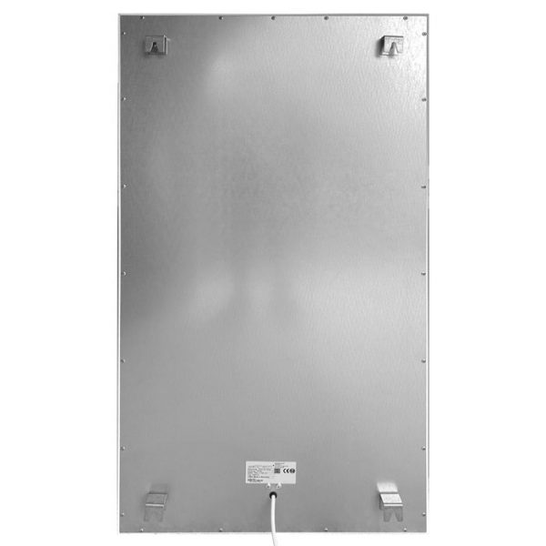Welltherm 850W Infrared Bathroom Panel Heater With Towel Bars, Timer, Anthracite Highly Efficient ESHC Technology. Very Economic To Run. Best Quality Buy IR Electric Heating Panels Online From Infraredheat.org UK Shop